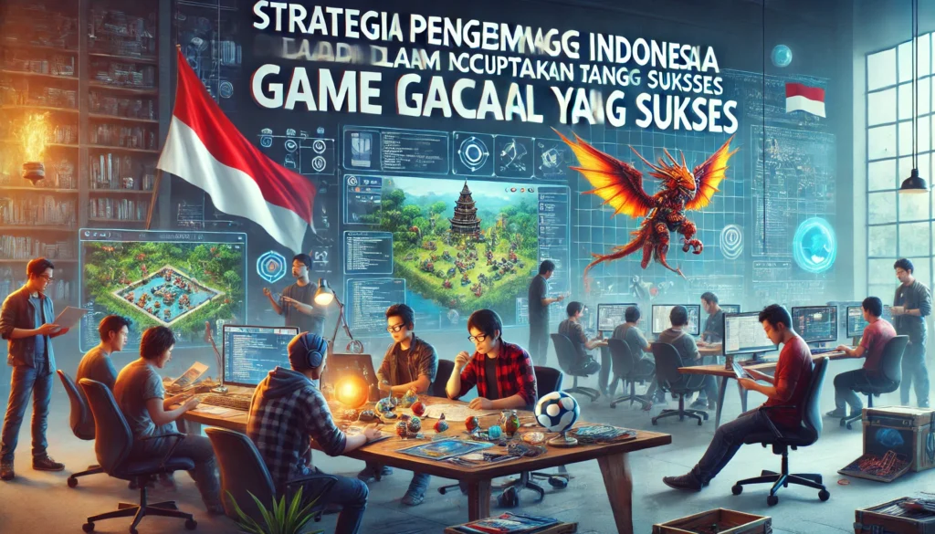 Strategi Pengembang Game Indonesia dalam Menciptakan Game Lokal yang Sukses